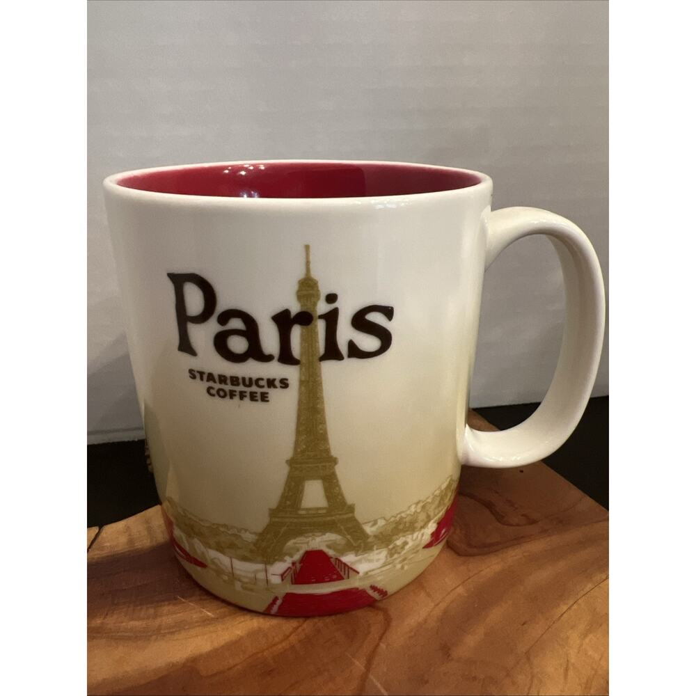 Starbucks PARIS France Mug Cup 16oz Global Icon Collector Series 2015 Eiffel